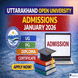 Uttarakhand Open University Begins Admission for January 2026 Session @uou.ac.in; Apply by January 31